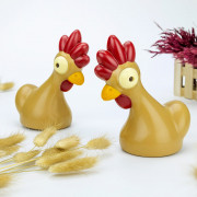 Chocolate mold 3D rooster, 2 pieces