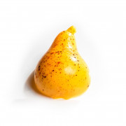 Praline mold pear, 18 pieces