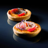 Perforierte Silikonmatte Rund ⌀ 10 cm für Tartes, Teigkörbchen und andere süsse oder salzige Gebäcke Deiner Wahl