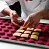 Perforierte Silikonmatte Rund ⌀ 4.0 cm für Tartes, Teigkörbchen und andere süsse oder salzige Gebäcke Deiner Wahl