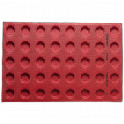 Perforierte Silikonmatte Rund ⌀ 4.8 cm für Tartes, Teigkörbchen und andere süsse oder salzige Gebäcke Deiner Wahl