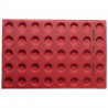 Perforierte Silikonmatte Rund ⌀ 4.8 cm für Tartes, Teigkörbchen und andere süsse oder salzige Gebäcke Deiner Wahl