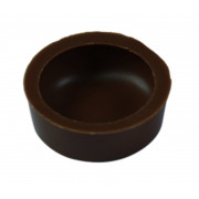 Barquette basse pour pralines Rond, foncé, 63 pièces