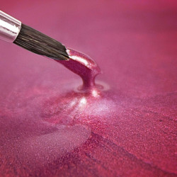 Flüssigfarbe Metallic Rosa, 24 g