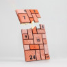 Schokoladentafel Giessform Adventskalender