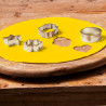 Rollfondant Decke Gelb