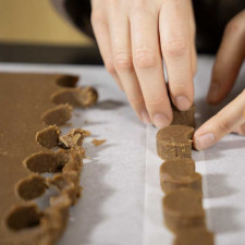 Mandel Gianduja, schnittfest, 150 g