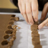 Mandel Gianduja, schnittfest, 150 g