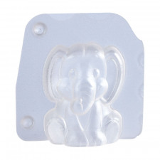 Schokoladenform Elefant Sitzend