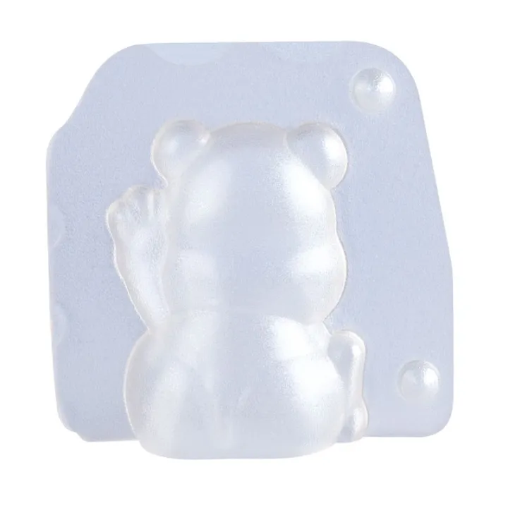 Chocolate mold hippo sitting