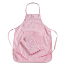Kinderschürze Rosa, Set 2-teilig