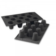Moule en silicone Babà petit, 11 pièces