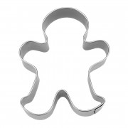 Tagliabiscotti a forma di omino di pan di zenzero, 10 cm