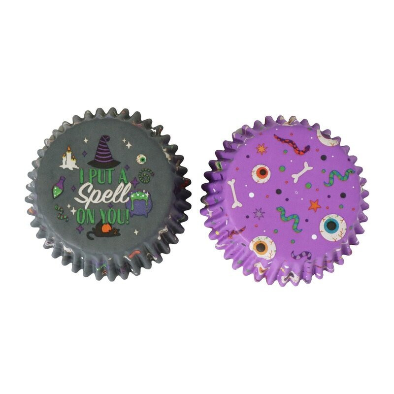 Cupcake Förmchen Hexe, 60 Stück Cupcake Förmchen Hexe, 60 Stück