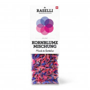 Edible organic cornflower blossom mix from Switzerland