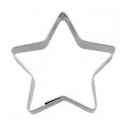 Cookie cutter star small, 5-pointed