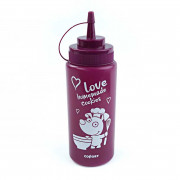 Dough bottle for dog treats Burgundy