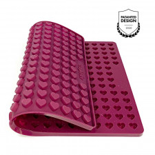 Tappetino per crocchette per cani mini cuori