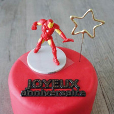 Cake Topper Set Iron Man