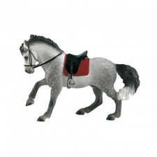 Andalusian gelding play figure for cake topper