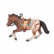 Figurine de jeu cheval Appaloosa étalon comme cake topper