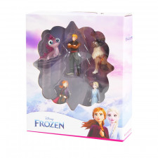 Set cadeau Frozen, 5 figurines comme cake topper