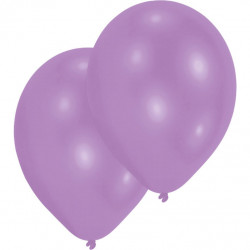 Luftballons Violett, 10 Stück