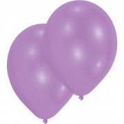 Luftballons Violett, 10 Stück
