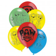 Luftballons Paw Patrol, 6 Stück