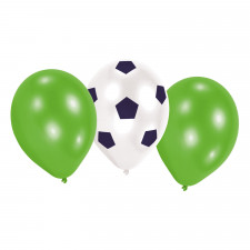 Luftballons Fussball, 6 Stück
