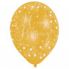 Ballons Happy Birthday Mix, 6 pièces