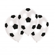 Ballons de foot, 6 pièces