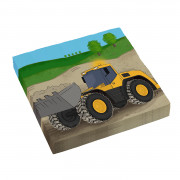 Tovaglioli da cantiere 33 x 33 cm, 16 pezzi