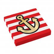 Piraten Servietten 33 x 33 cm, 16 Stück