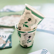 Koala drinking cup 250 ml, 8 pieces