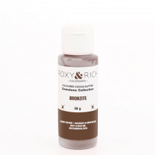 Cocoa butter highly glittering bronzite