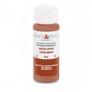Cocoa butter highly glittering copper