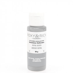 Cocoa butter highly glittering silver