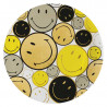 Piatto di carta Smile Ø 23 cm, 8 pezzi