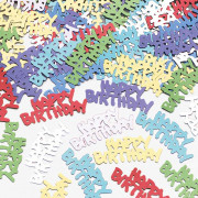 Confetti Mix Happy Birthday métallique multicolore, 14 g