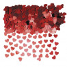 Confetti mix hearts red, 14 g