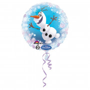 Pallone in foil rotondo Olaf, Ø 43 cm
