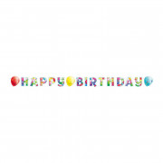 Garland Happy Birthday balloon, 174 x 13 cm