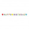Guirlande Ballon Joyeux Anniversaire, 174 x 13 cm