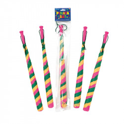 Pinata Schläger aus Holz und buntem Papier