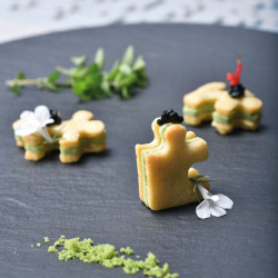 Puzzle con stampo in silicone