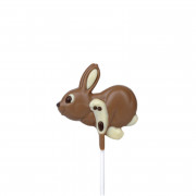 Speedy bunny lolly chocolate mold