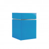 Mint tea caddy, 78 x 78 x 110 mm