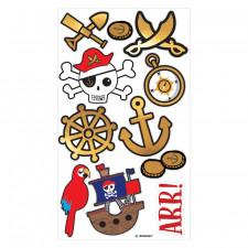 Tatouages de pirates, 11 pièces