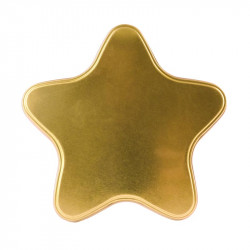 Guetzlidose Stern Gold, 182 x 175 x 40 mm